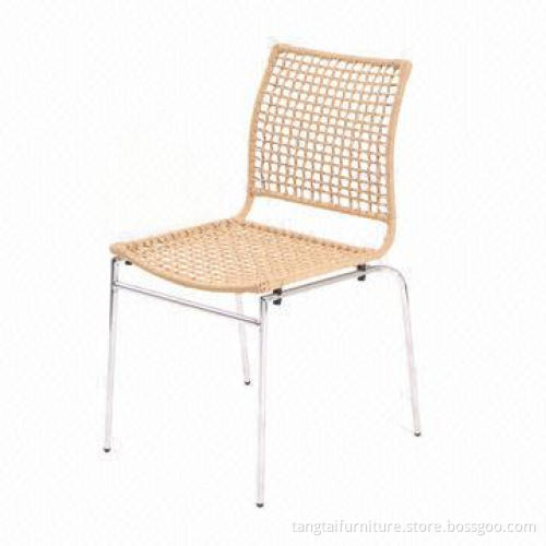 Leisure Wicker Chair, Made of Base Paper Cane and Painted Frame, Sized 500 x 520 x 830mm